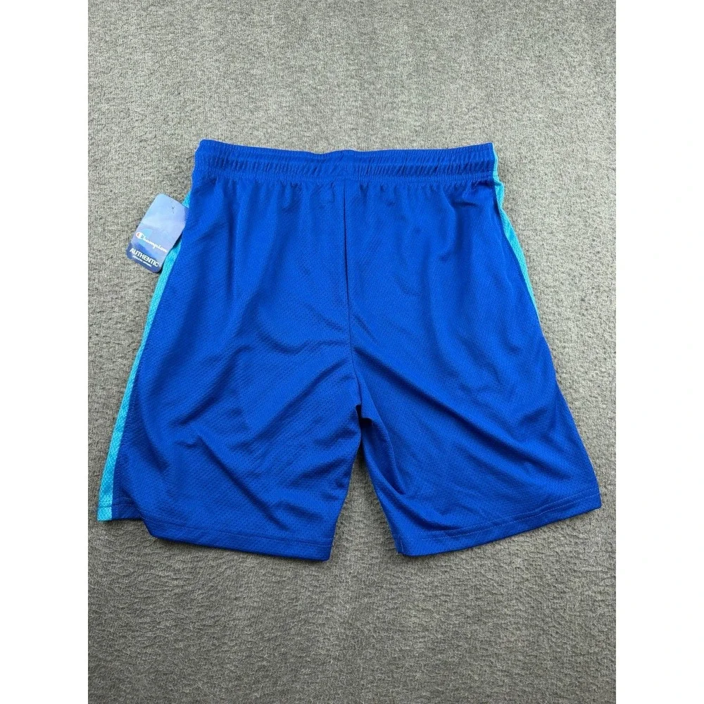 Champion Men's Royal Blue Athletic Basketball Shorts‎ Size Medium Elastic Waist